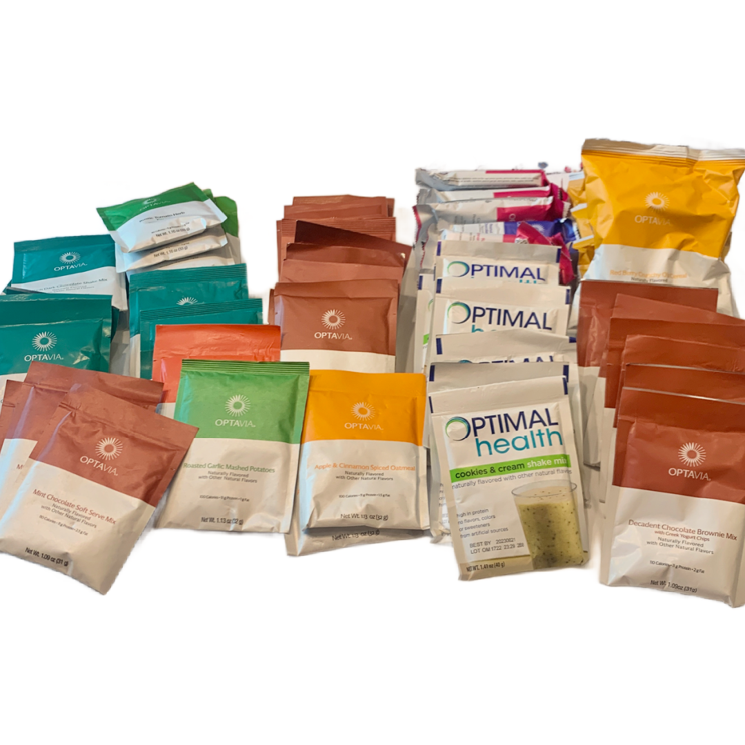 OPTAVIA Lot NEW Past Best By Date 58 Total Fueling Bars Shakes Soups & More
