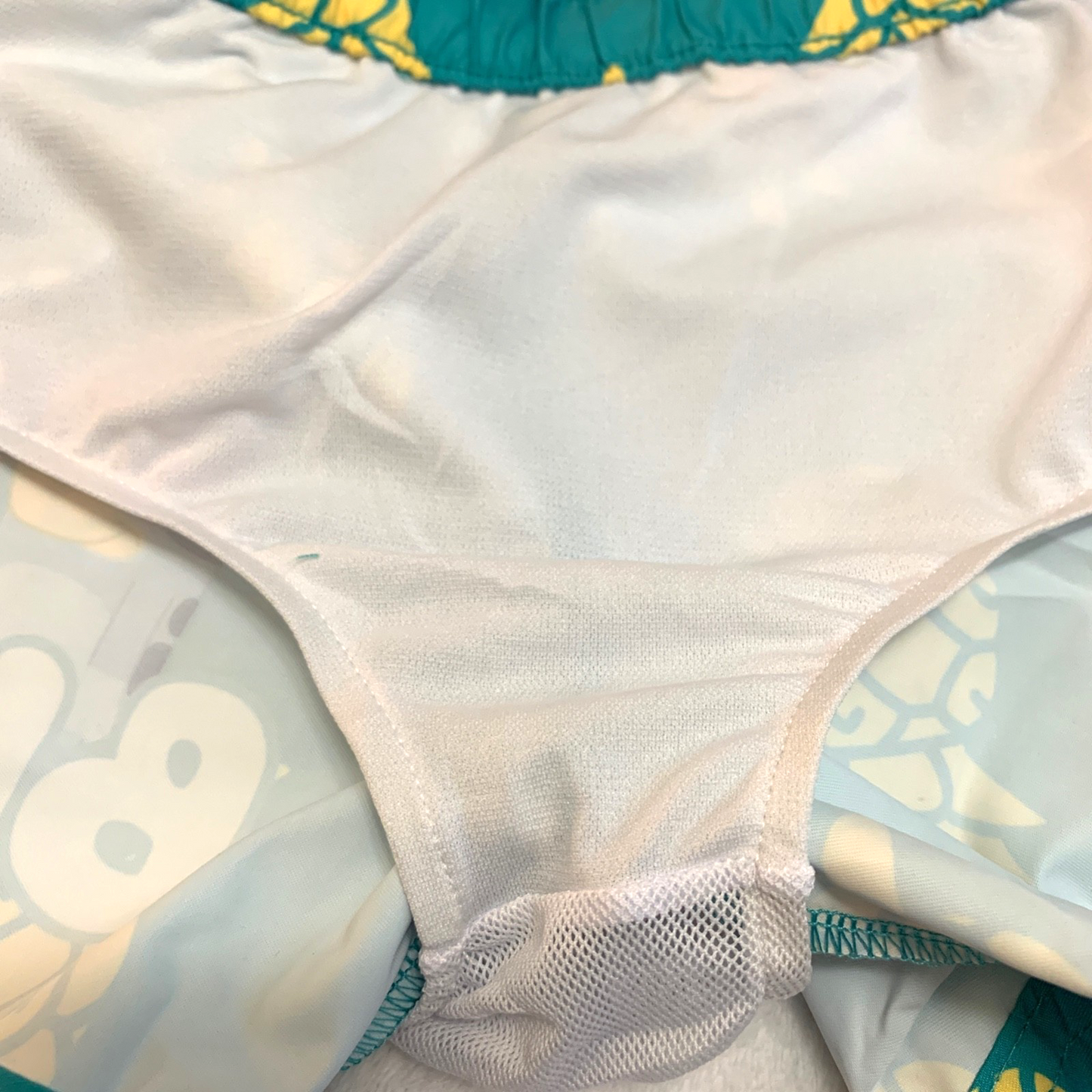BLUEY Pineapple Swim Trunks for Toddler Boys Licensed Graphic NWT