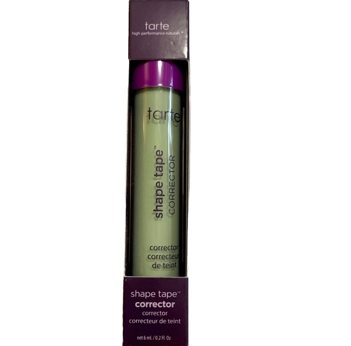Tarte Shape Tape Plumping Corrector In Green Full Size (0.2 fl. oz.) New In Box