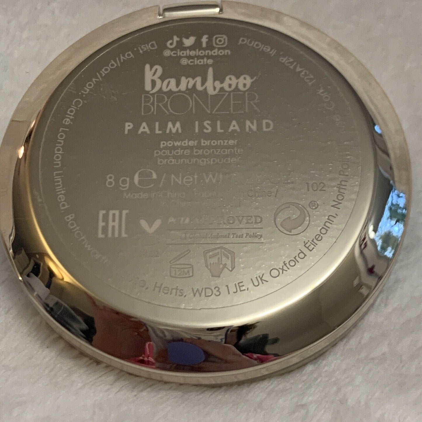 Authentic Ciate London Bamboo Bronzer Mattifying Powder 0.28 oz NIB