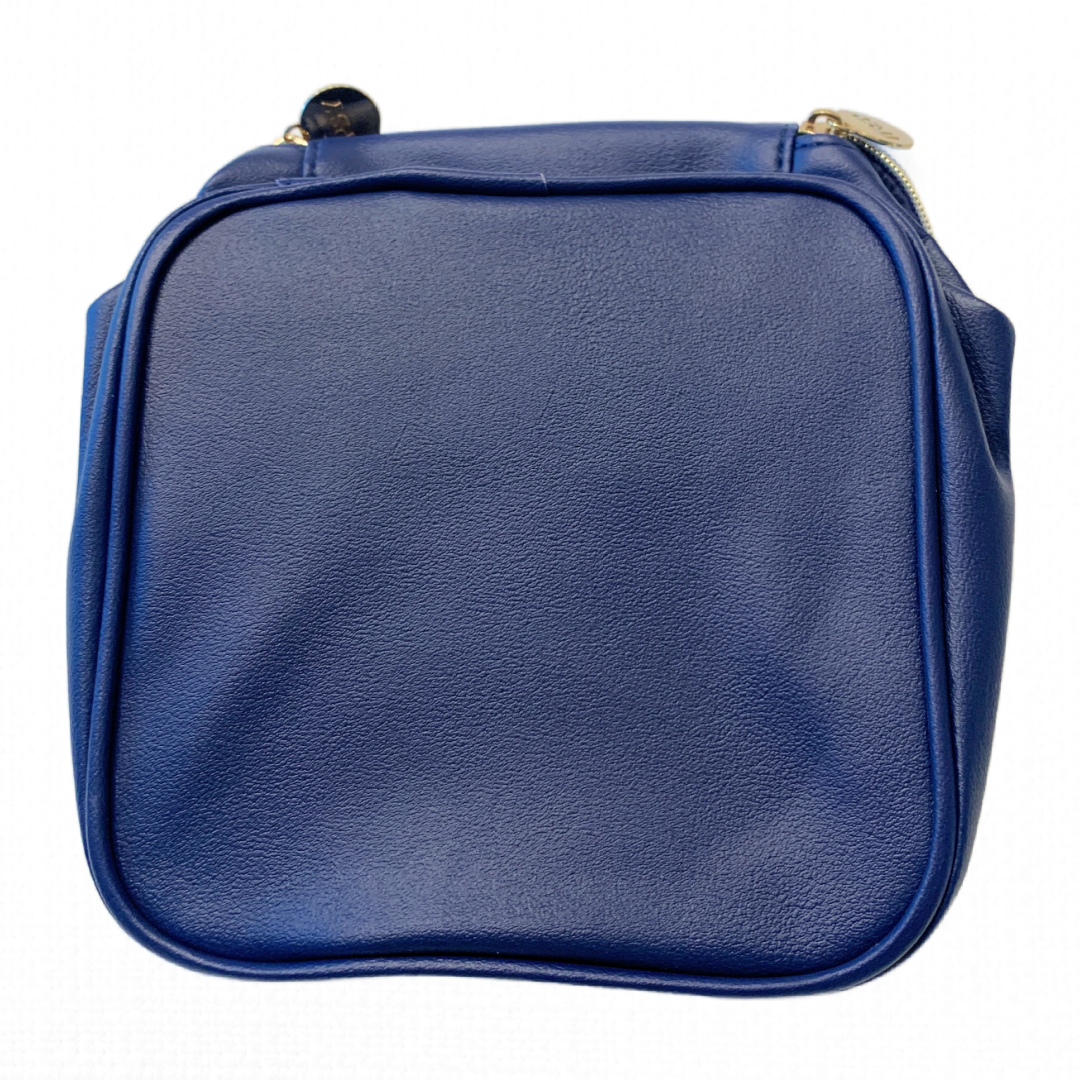 ipsy 6" x 4" Makeup Bag Lot Square Pinky Keen Bag & Blue By You Bag NEW