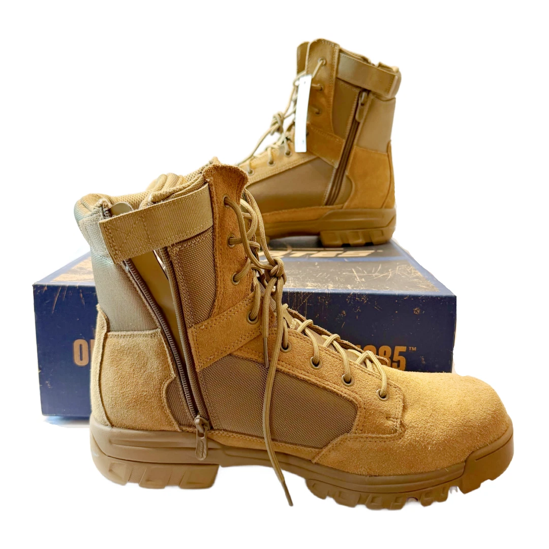 Bates E24802 Men's Tac Sport 8" Zip-up Tactical Boot, Coyote Size 13 NIB