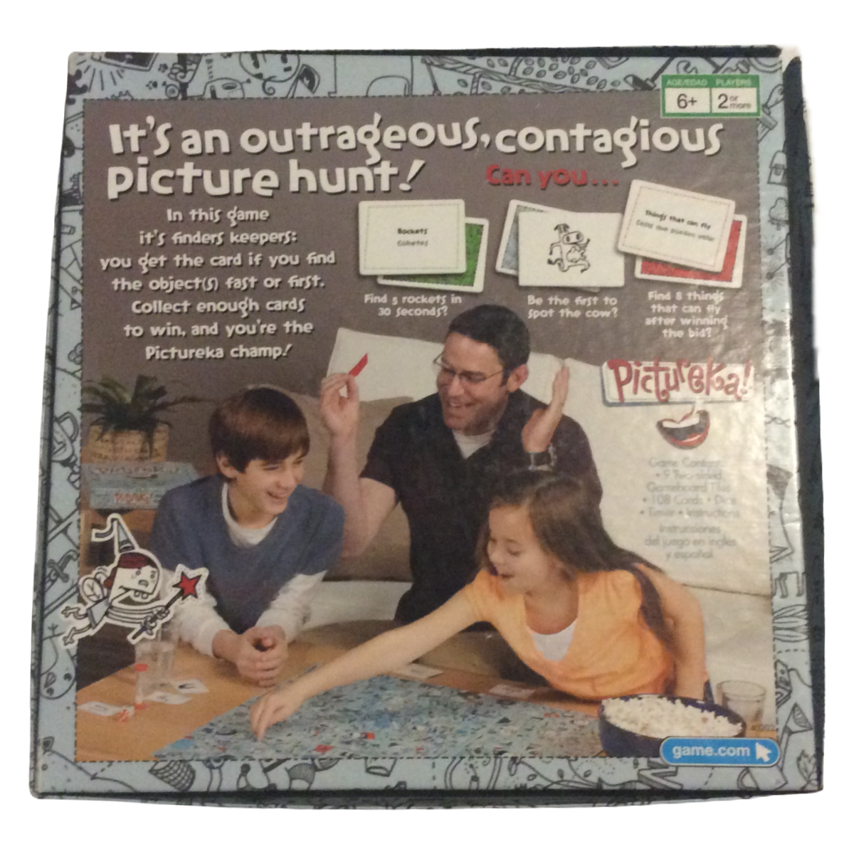 Pictureka! Hasbro Parker Brothers Family Board Game