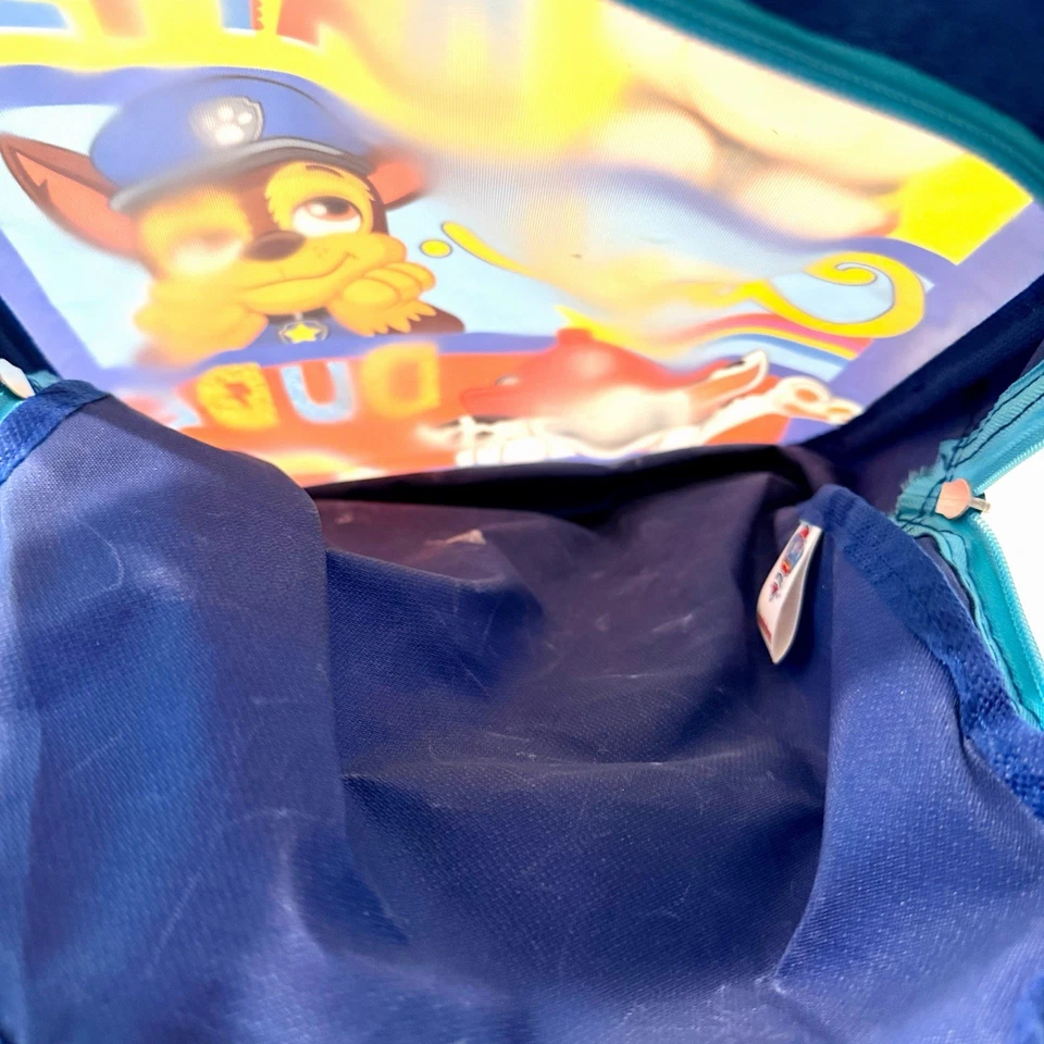 Nickelodeon Paw Patrol Backpack Double Zipper Bag "Happy, Cool, Dude" 2021