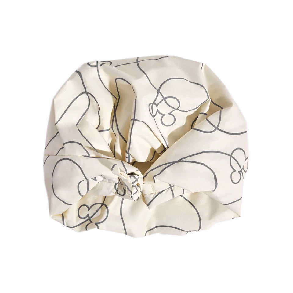 Kit•sch Disney Satin Flexi Luxury Shower Cap Mickey & Minnie Large Reusable New
