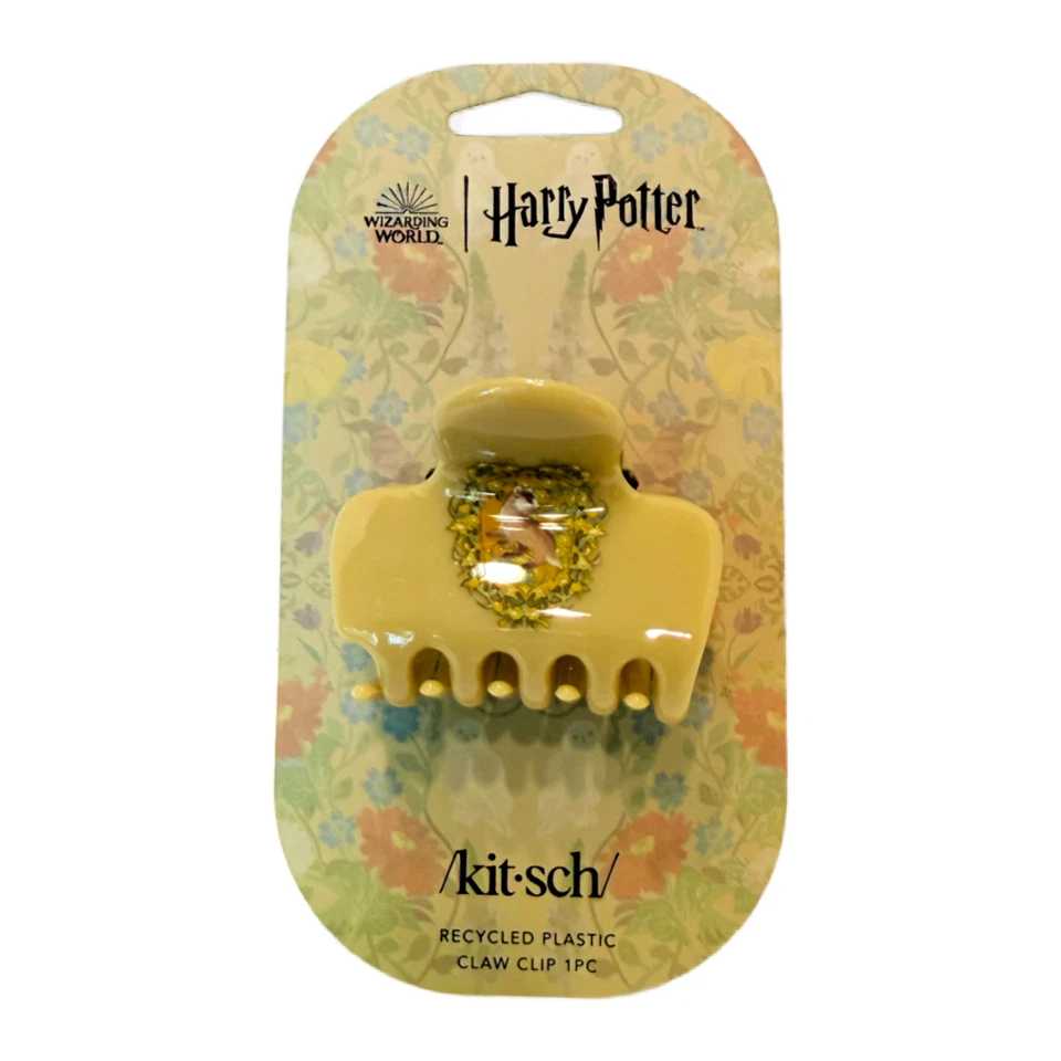 Harry Potter x Kitsch Recycled Plastic Claw Clip & Satin Scrunchies New Lot