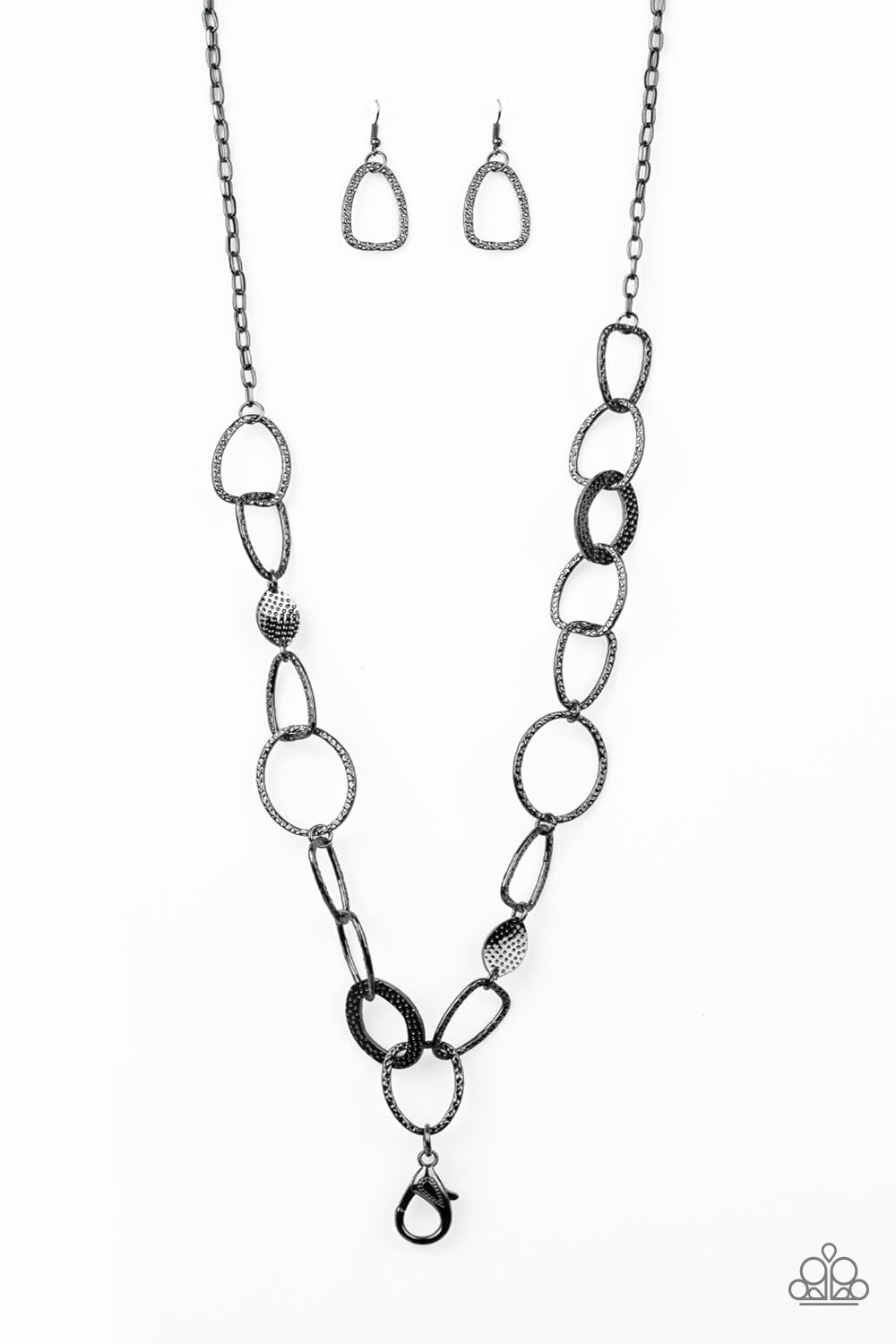Metro Nouveau Lanyard - Black