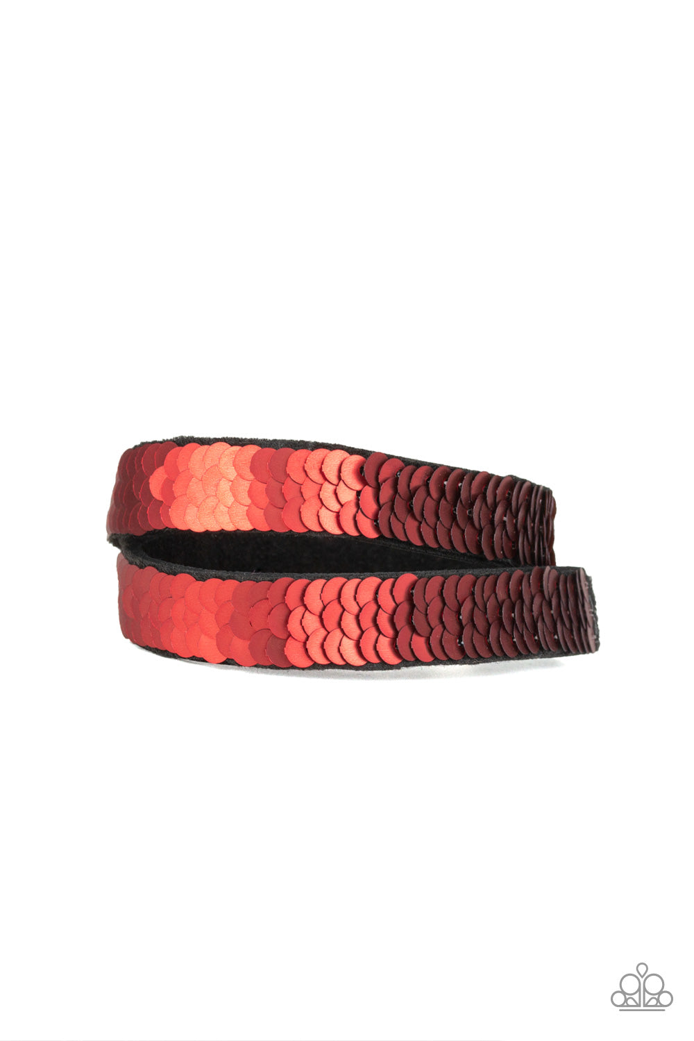 Under The SEQUINS - Brown / Red