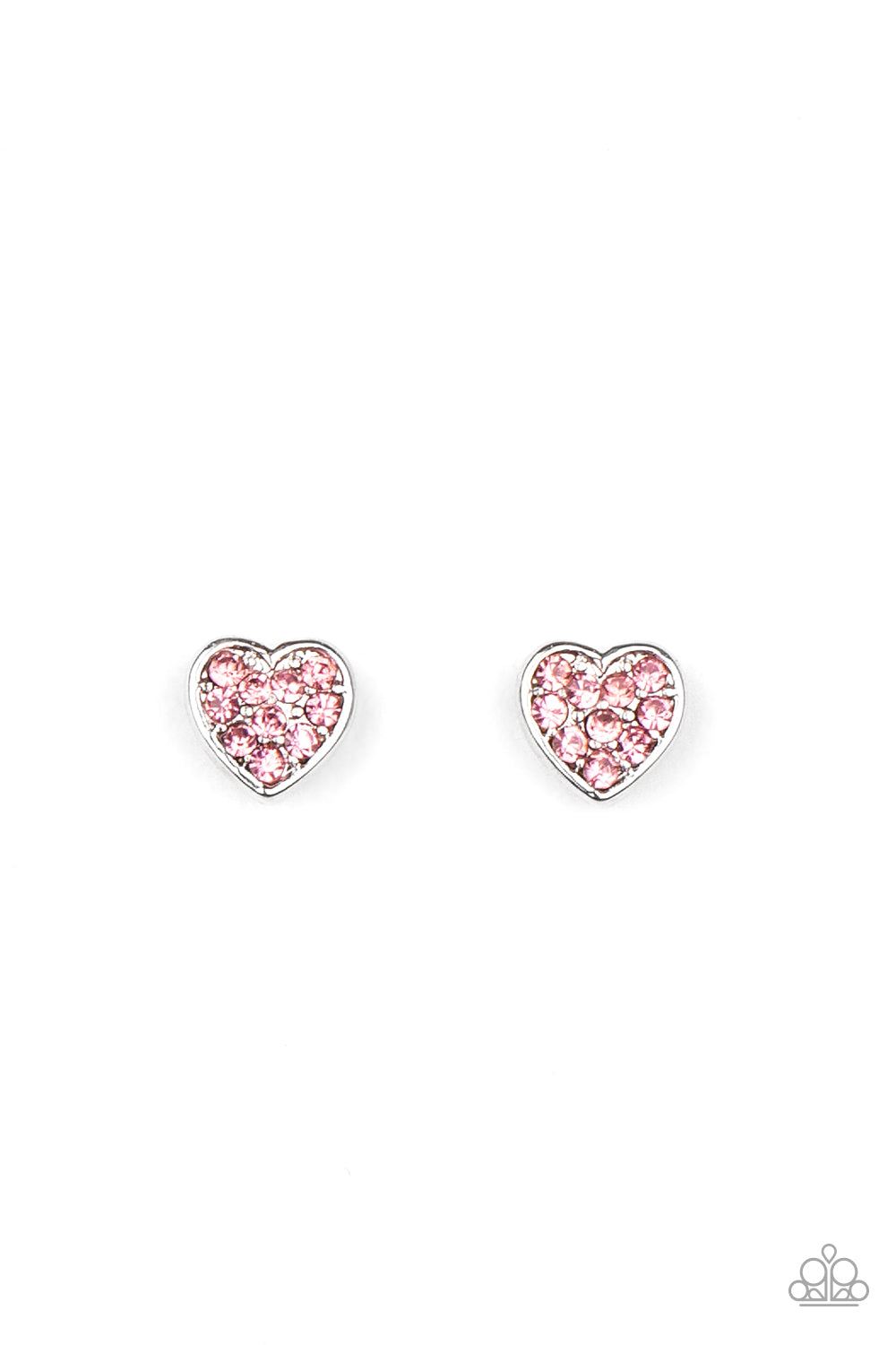 Pink Rhinestone Starlet Shimmer Earrings