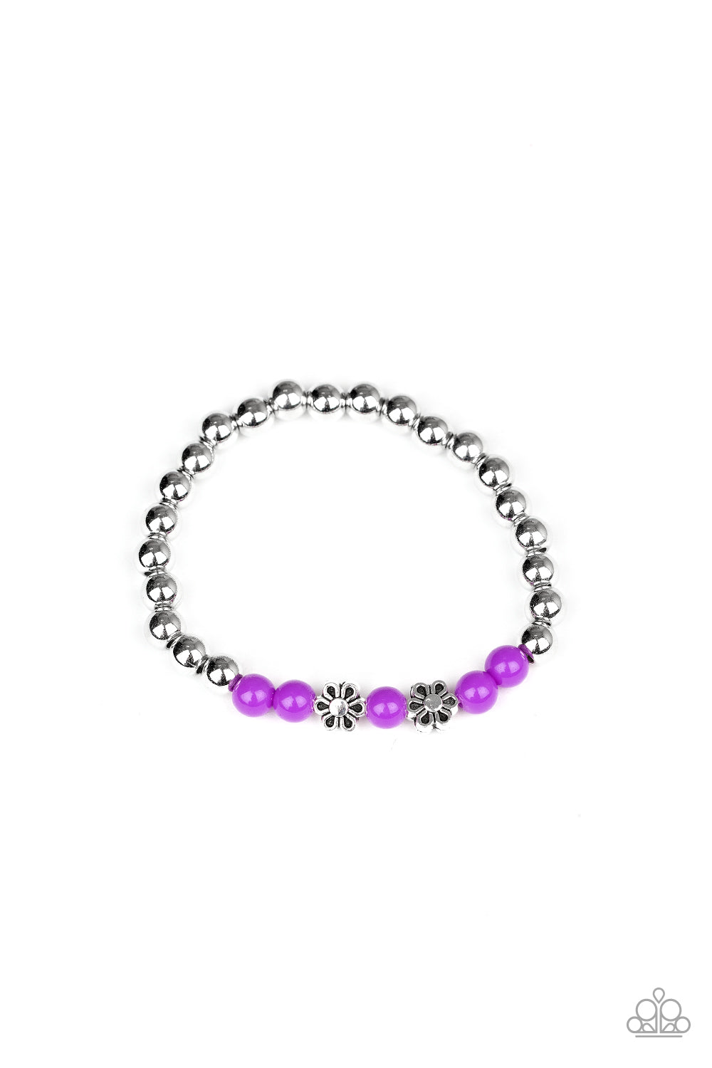 Glass-Like Flower Starlet Shimmer Bracelet