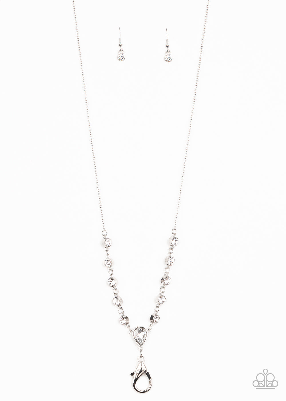 Unfathomable Fierceness Lanyard - White