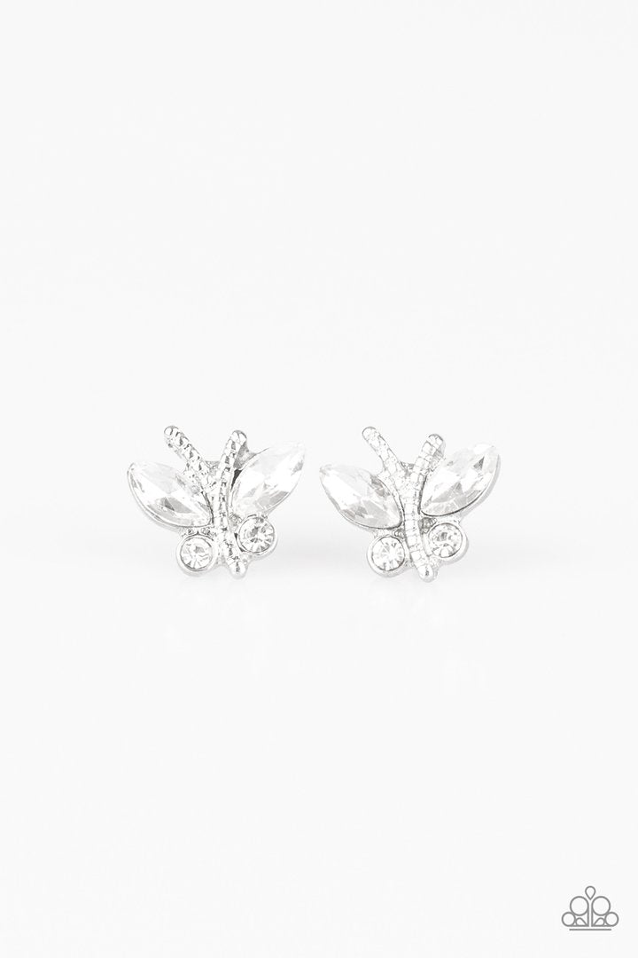Rhinestone Butterflies Starlet Shimmer Earrings