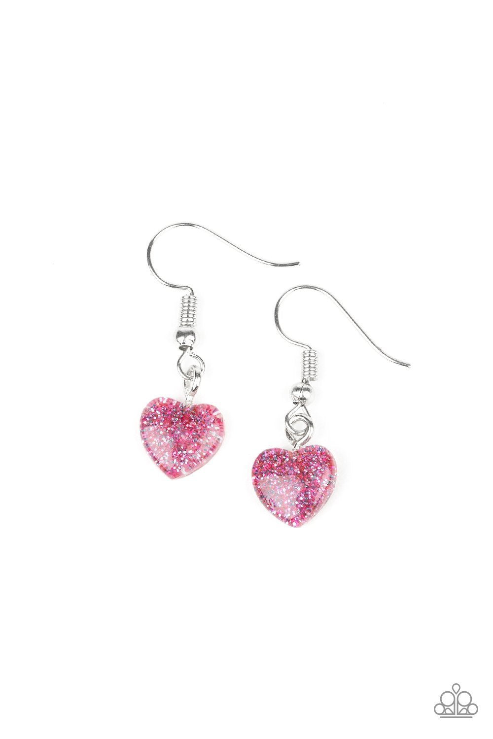 Glitter Heart Starlet Shimmer Earrings