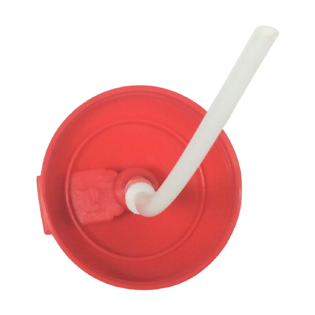 Canteen Train Thermos Toddler Reusable Water Bottle Drink Straw Travel Cup Red