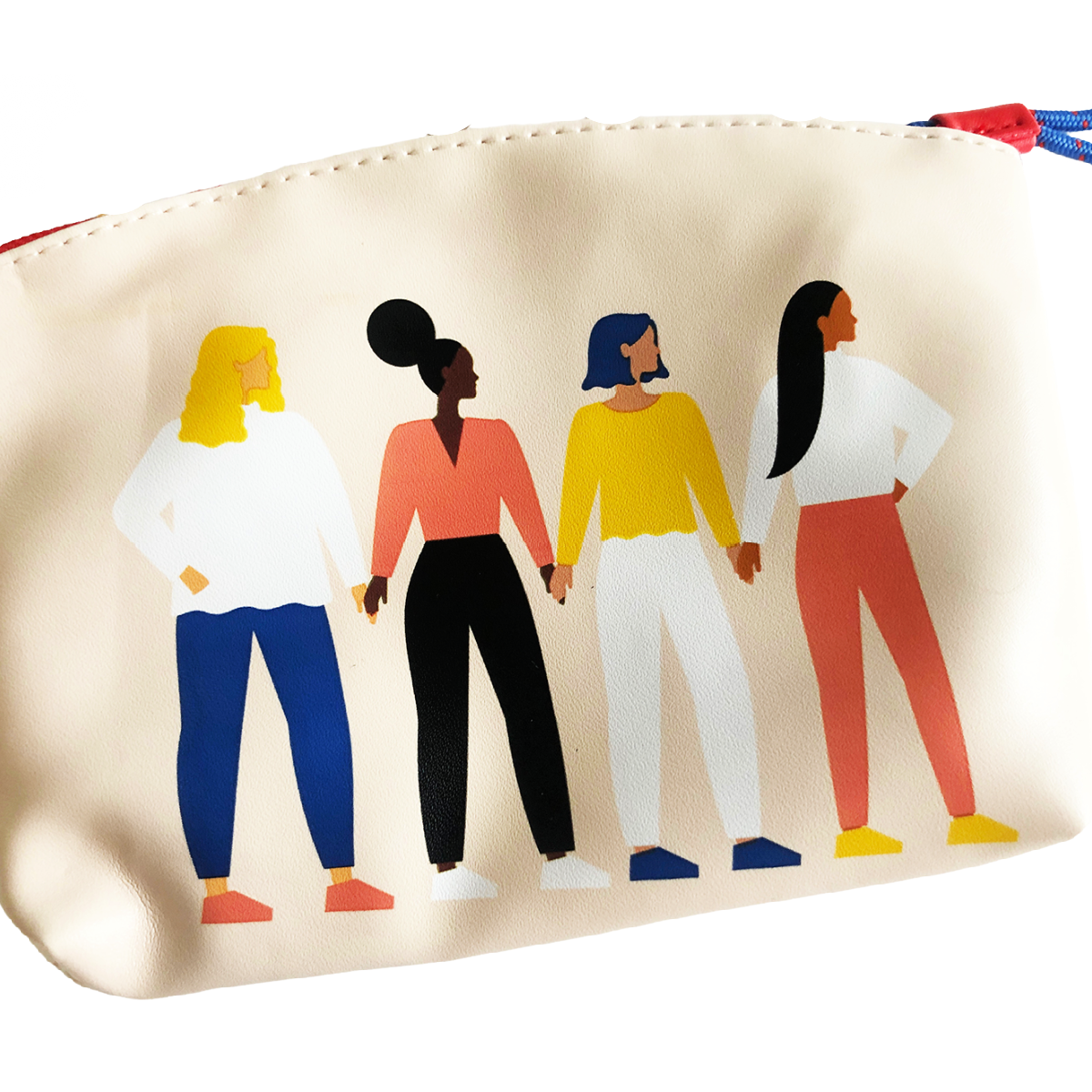 March 2021 Stronger Together Ipsy Zipper Makeup Glam Bag Friends