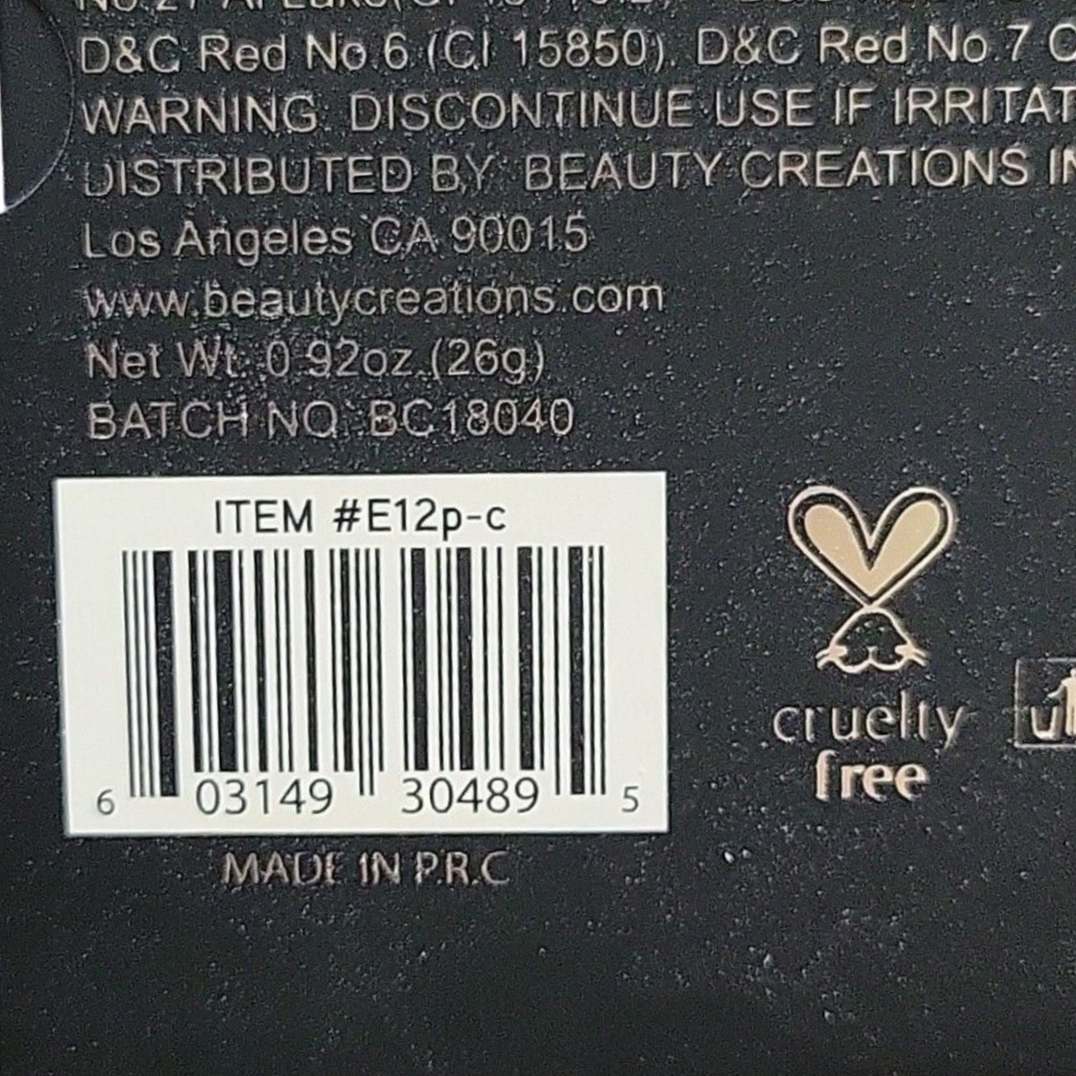 Beauty Creations Mini Pro Vol 3 Eyeshadow Palette Matte Shimmer Lot Of 2 NEW