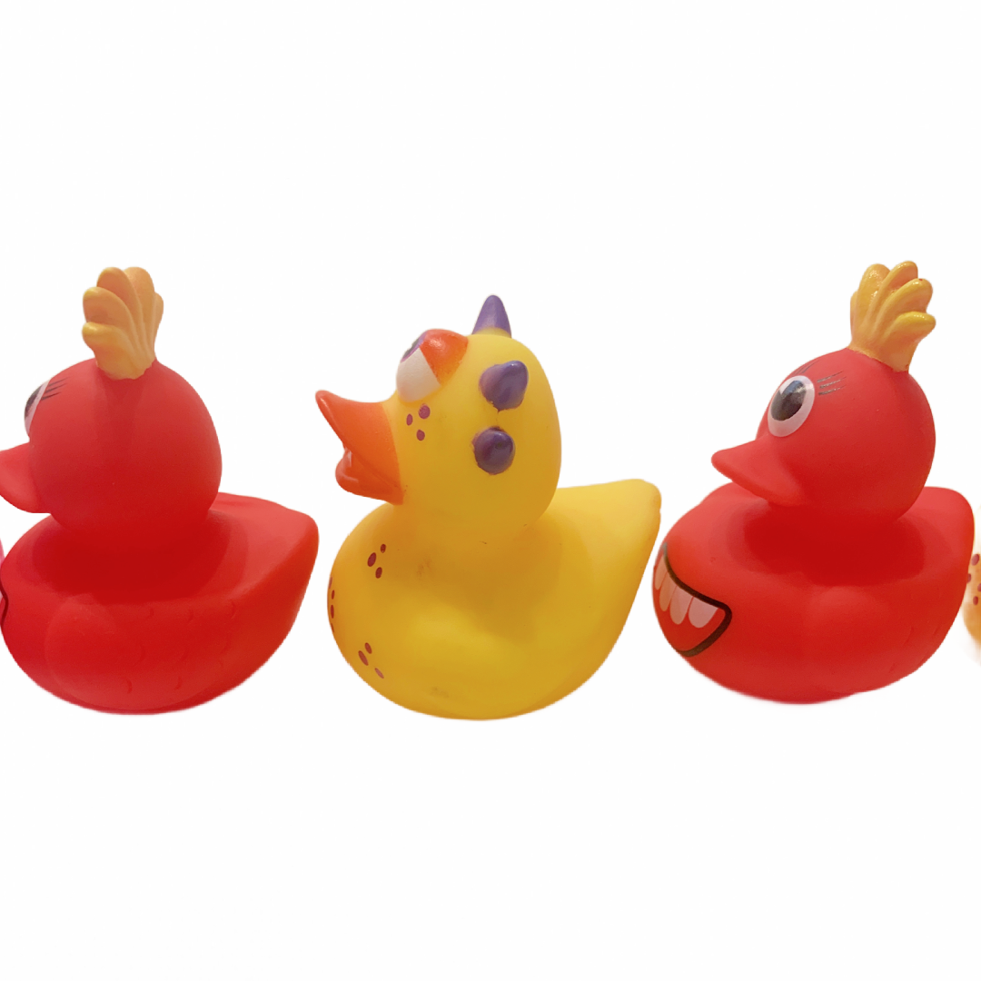 9 Halloween Space Alien Monster Rubber Duckies Cruise Dashboard Ducks 2" New Lot