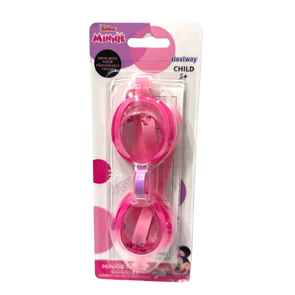 Disney Junior Minnie Mouse Baby Watercraft Pink Raft Float & Goggles Unopened