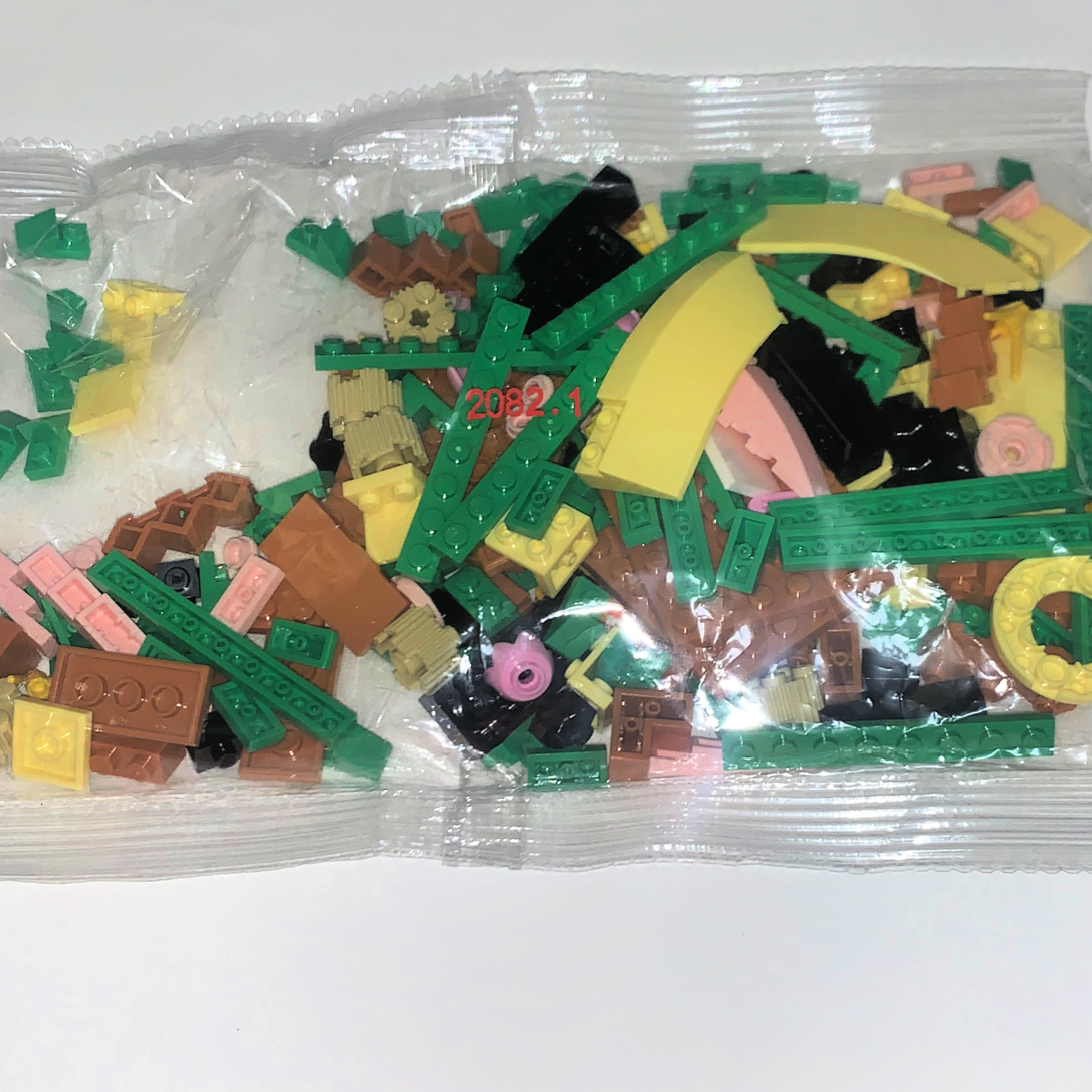 Mini Cactus Flower Building Block Potted Plant Garden #2082 NEW No Box