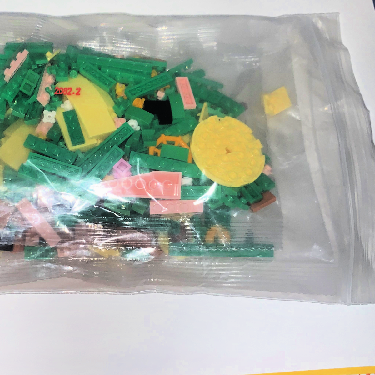 Mini Cactus Flower Building Block Potted Plant Garden #2082 NEW No Box