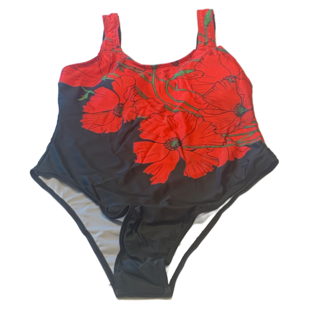 Floral One-Piece Swimsuit Swimwear New