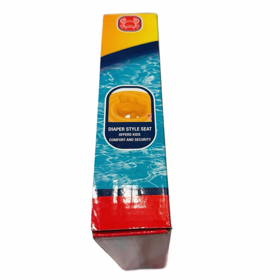 Swim Safe ABC One Baby Boat Wondersplash Round 3 Ring Ages 0-1 yrs Yellow New
