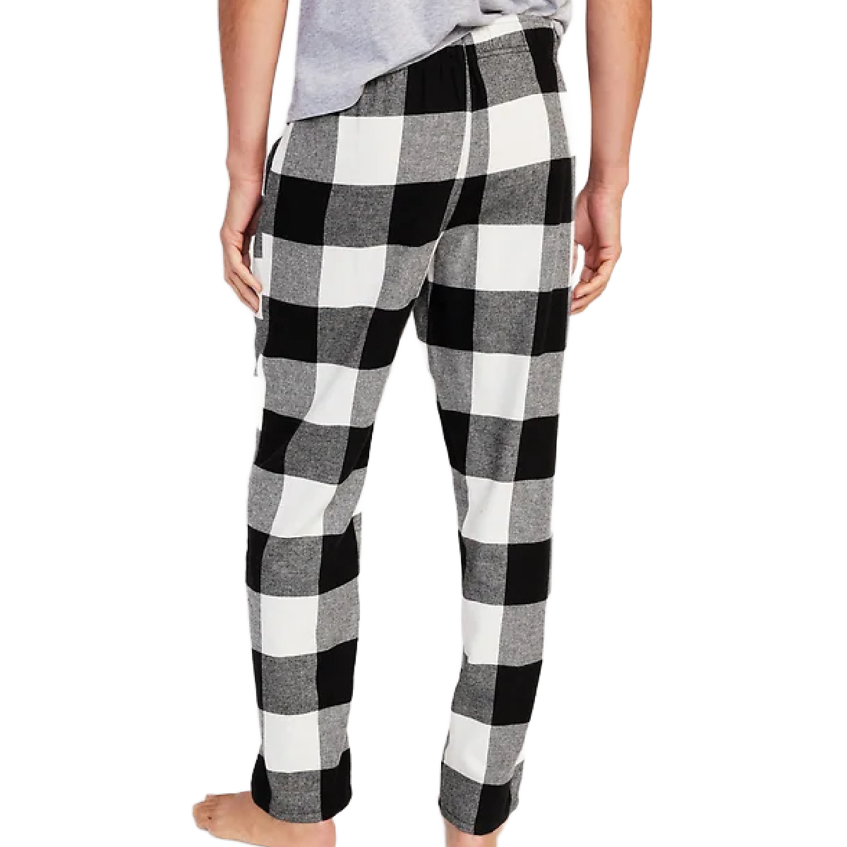 Mens Pajama Pants Flannel Buffalo Check Size 4XL Soft Double-Brushed Holiday NWT