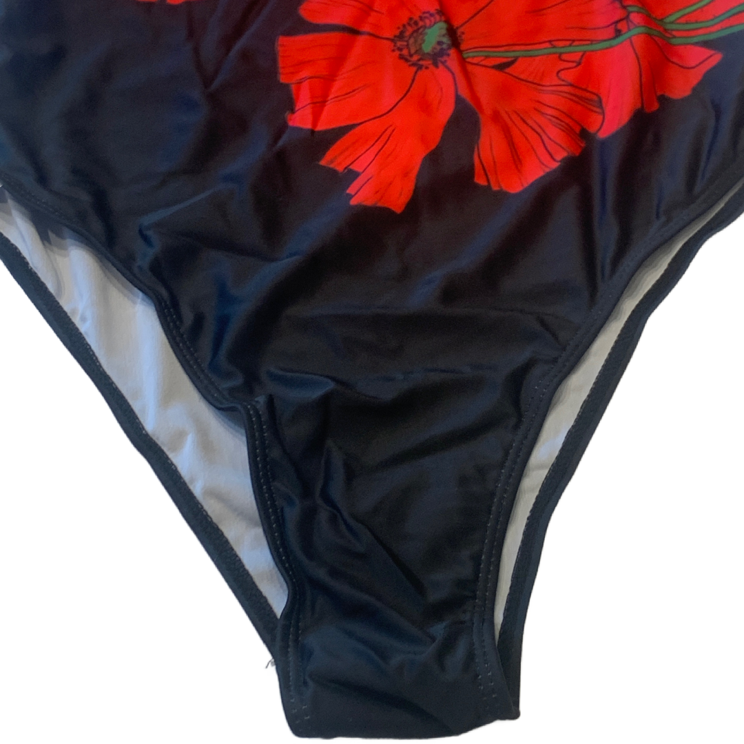 Floral One-Piece Swimsuit Swimwear New