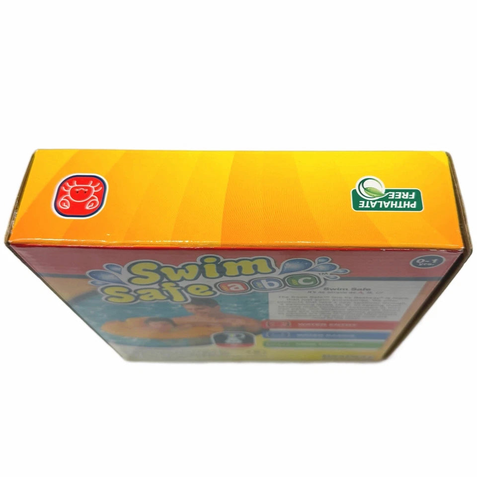 Swim Safe ABC One Baby Boat Wondersplash Round 3 Ring Ages 0-1 yrs Yellow New