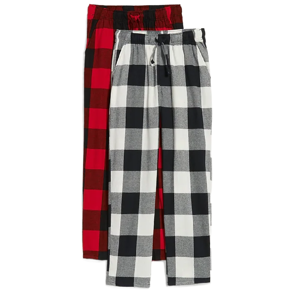Mens Pajama Pants Flannel Buffalo Check Size 4XL Soft Double-Brushed Holiday NWT