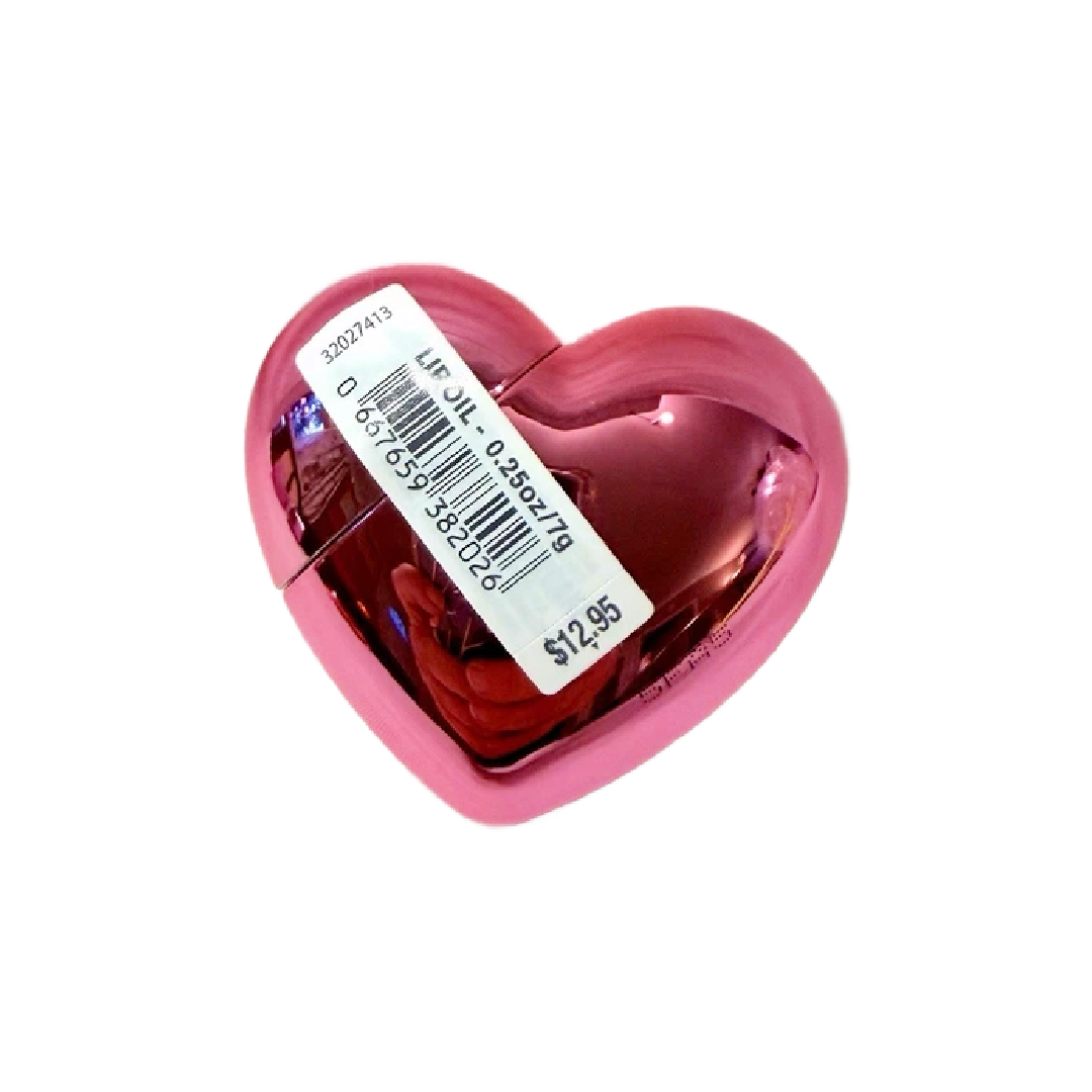 Bath and Body Works Strawberry Pound Cake Lip Oil New Lot of 3 Hearts