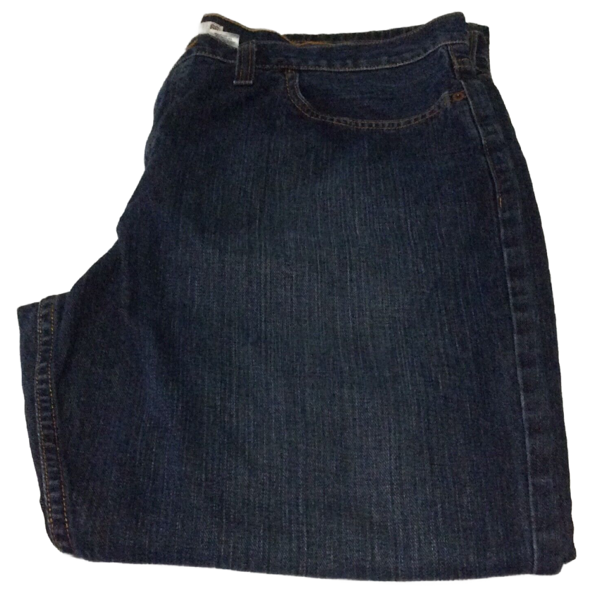 Route 66 Men's Denim Jeans Size 40x30 Low Rise Boot Dark Wash Stretch Pant