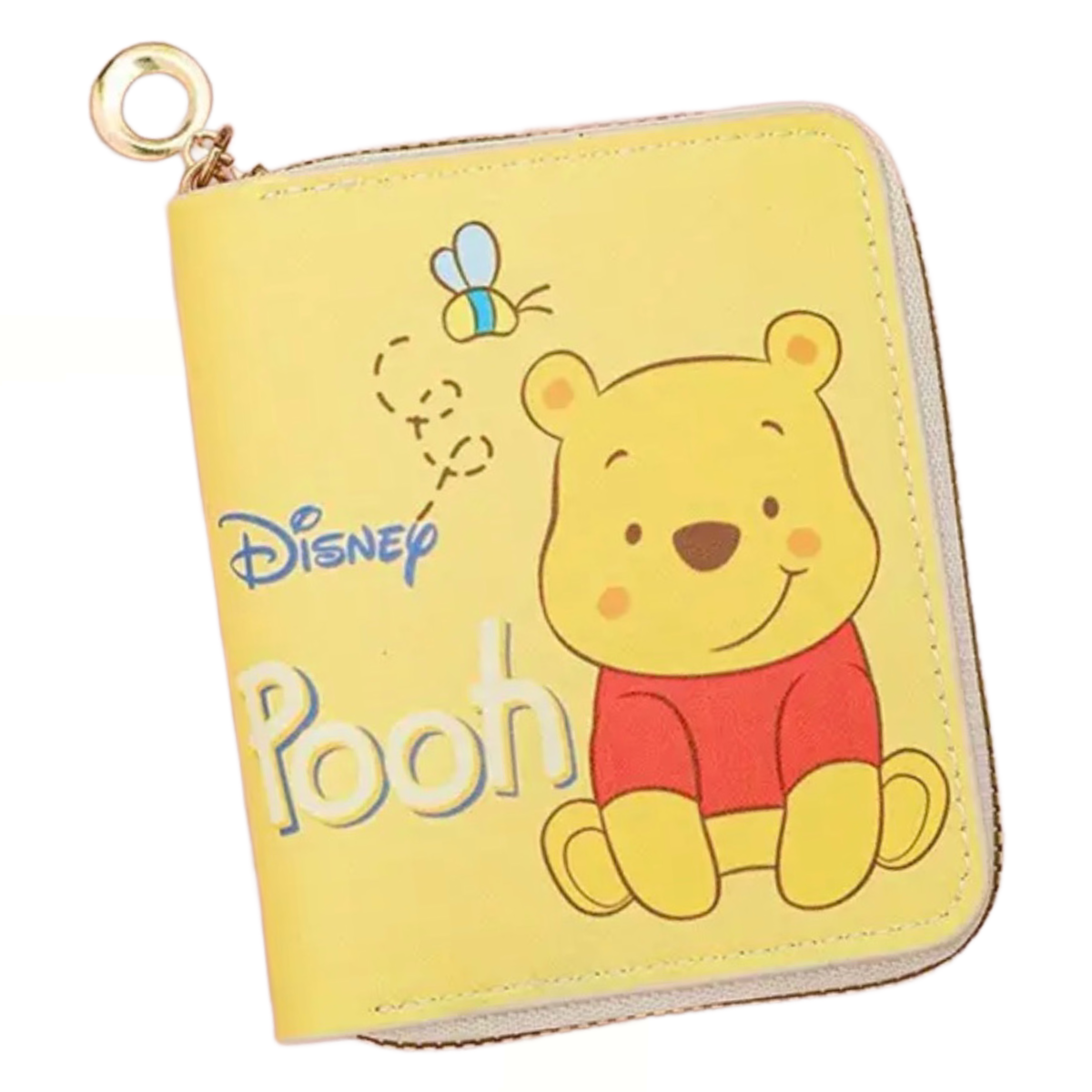 Disney 4" Faux Leather Wallet Zipper Coin Pocket Credit Card Slot New