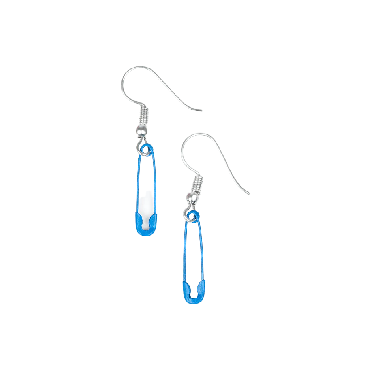 Safety Pin Starlet Shimmer Earrings