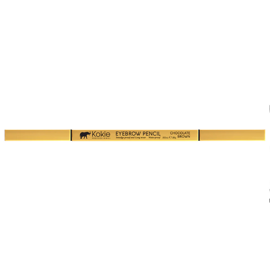 CHOCOLATE BROWN GB265 Kokie Professional Brow Liner Dual-Ended Waterproof Pencil New