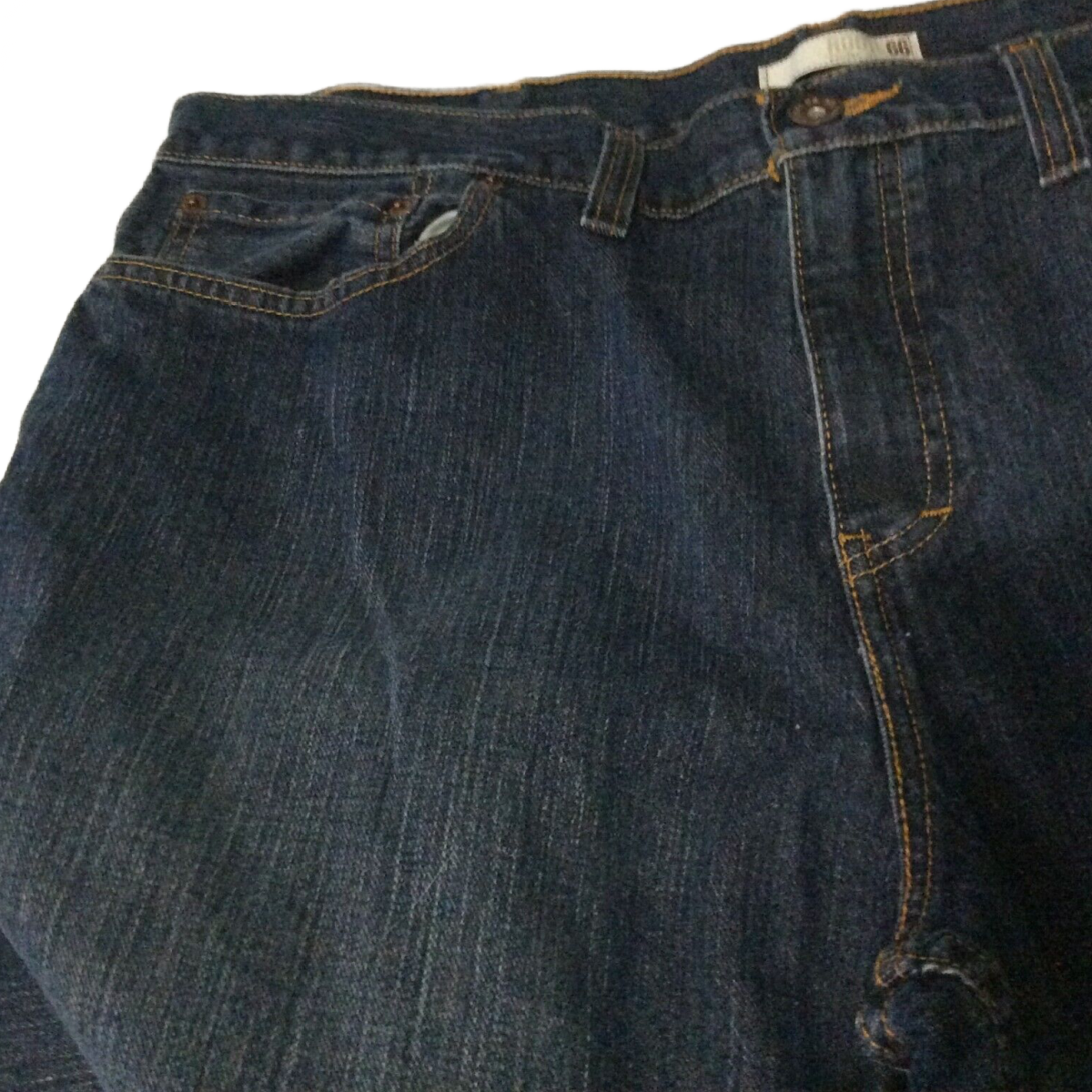 Route 66 Men's Denim Jeans Size 40x30 Low Rise Boot Dark Wash Stretch Pant