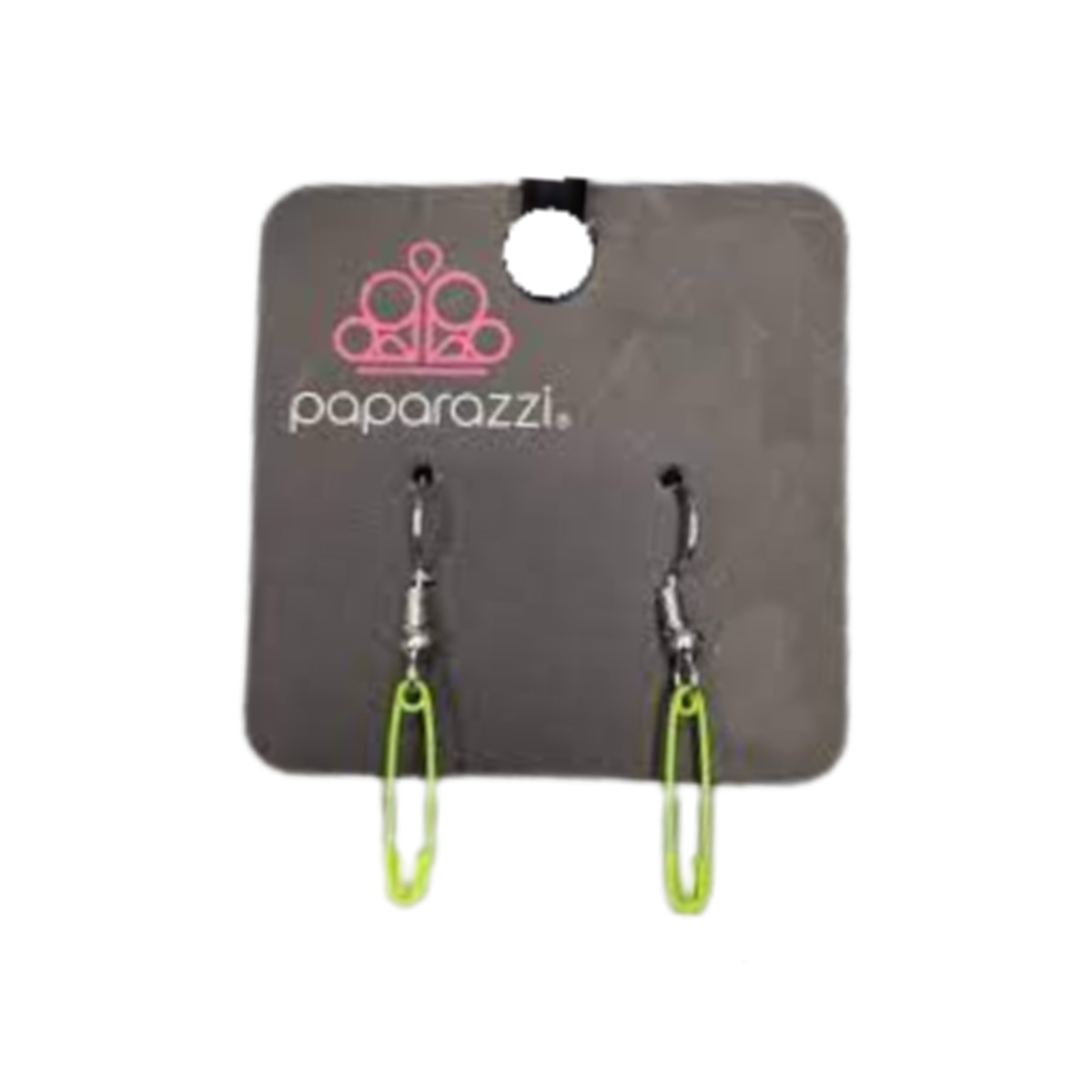 Safety Pin Starlet Shimmer Earrings