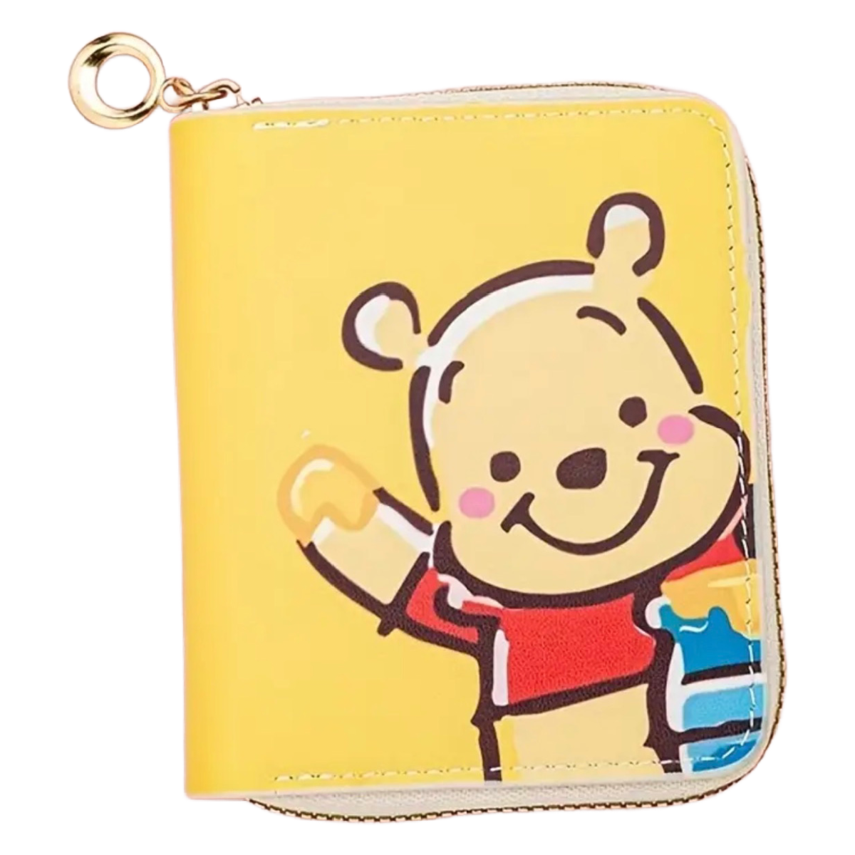Disney 4" Faux Leather Wallet Zipper Coin Pocket Credit Card Slot New