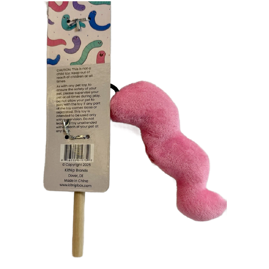 KitNip Kitty Cat Interactive Catnip Plush Catfish Fishing Pole Lot of 4 Toys New