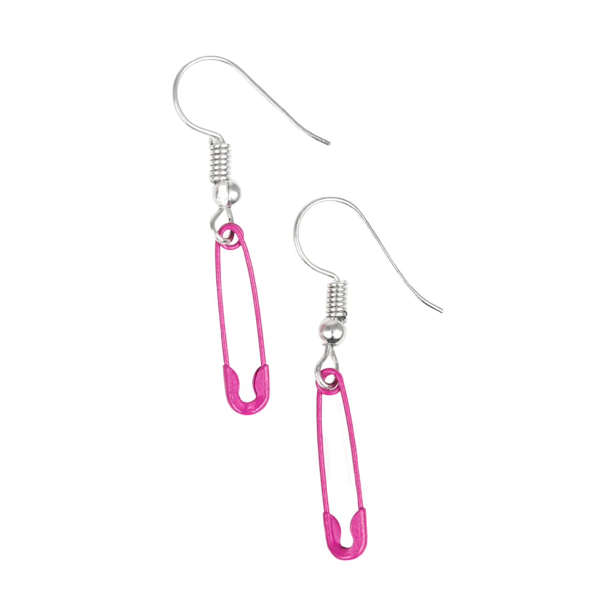 Safety Pin Starlet Shimmer Earrings