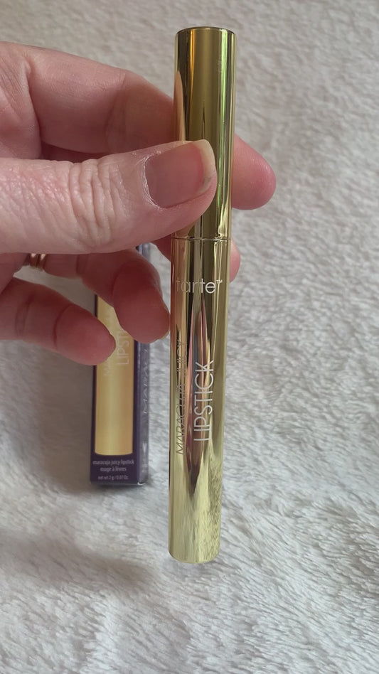 Tarte Maracuja Juicy Lipstick Balm In Cherry - Full Size, New Box