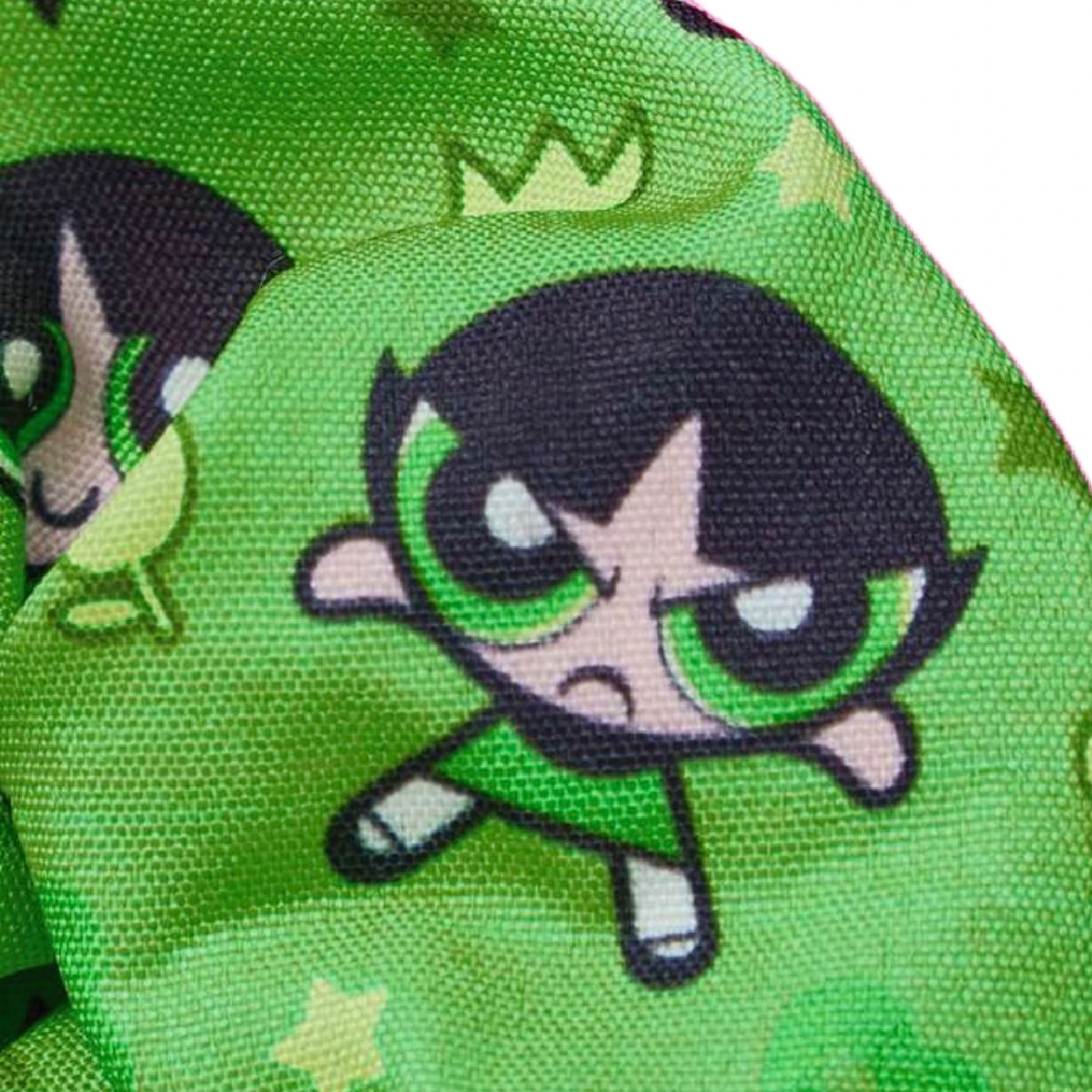 9 pc Powerpuff Girls Satin Scrunchies & Alligator Hair Clips New Lot