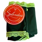 Splendies Bikini Panties St. Patrick's Day LUCKY YOU Lace Trim Underwear NWT