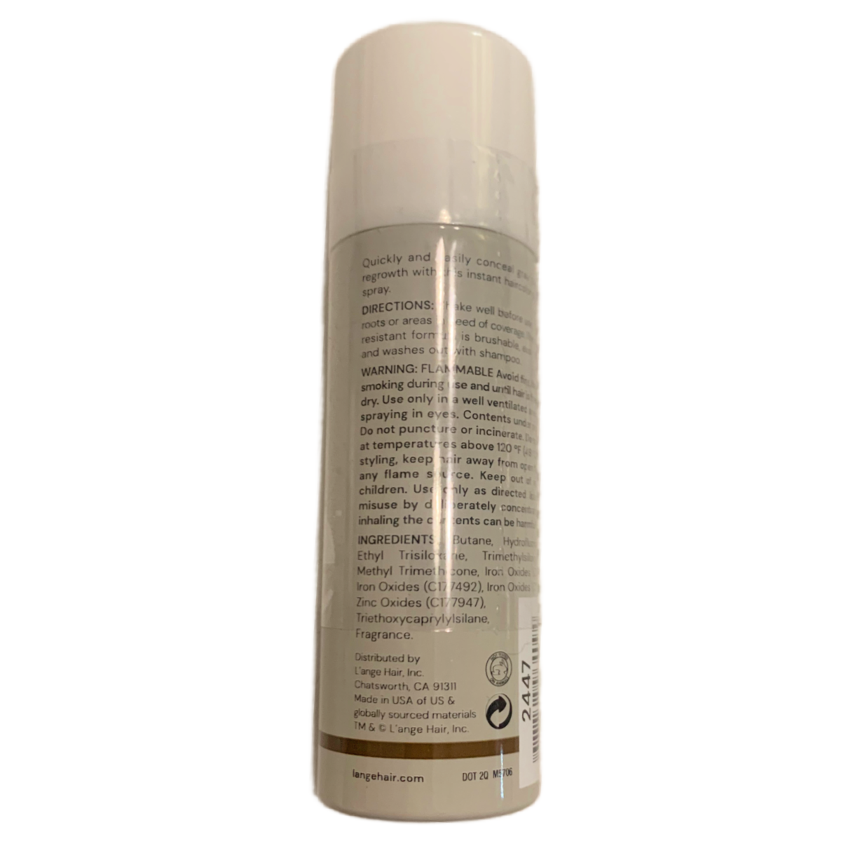 L'ange Blonde Root Touch-Up Spray Lot of 2 Lange Hair Color Sealed Bottles