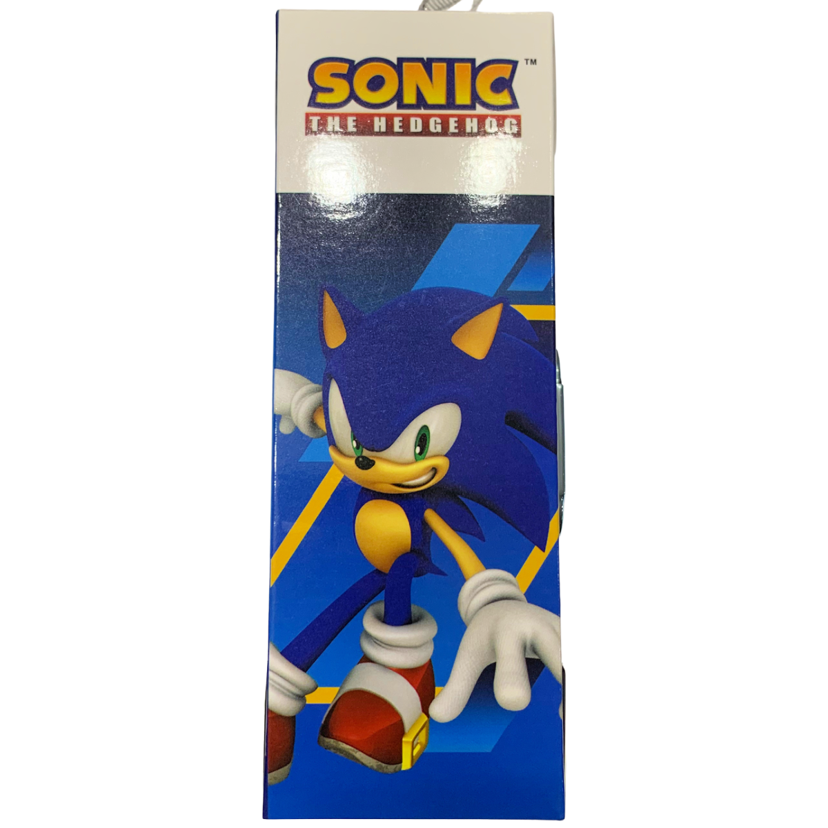 Sega SONIC The Hedgehog Flashing LCD Watch Blue Rectangle Face Unisex Kids NEW