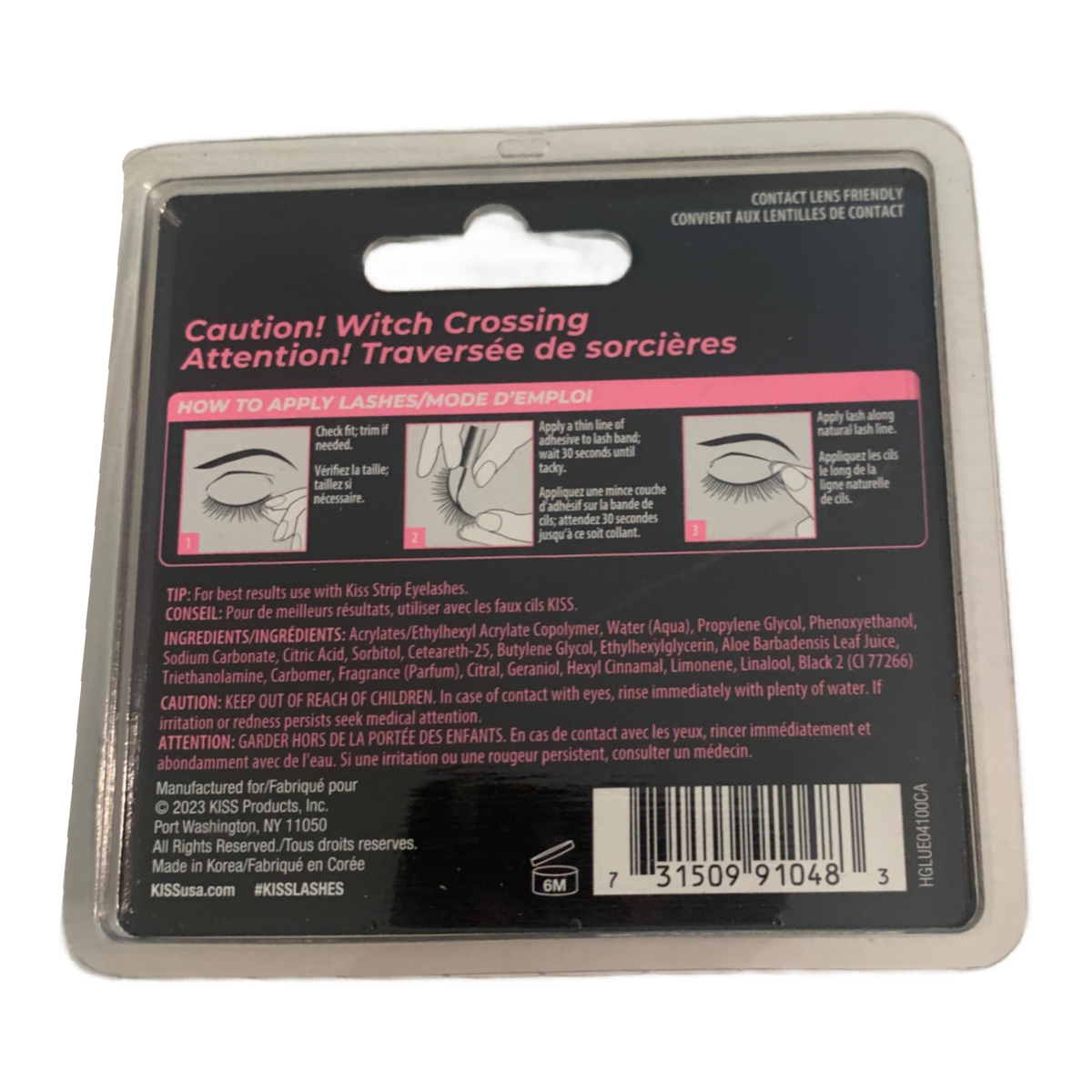 KISS Spooky Fairy False Eyelashes Limited Edition HLASH 59, 61, 62 New Lot of 4