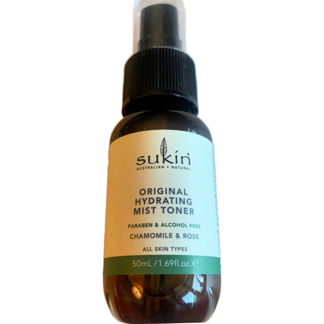 Sukin Original Hydrating Mist Toner 50ml Chamomile & Rose NEW