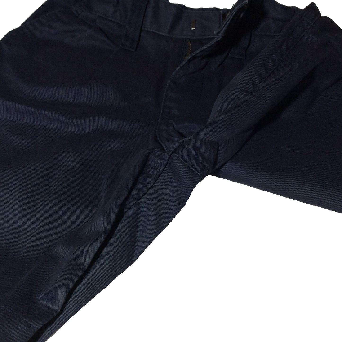 Old Navy Boys Chino Shorts Size 6 Adjustable Waist Blue Uniform Lot of 2
