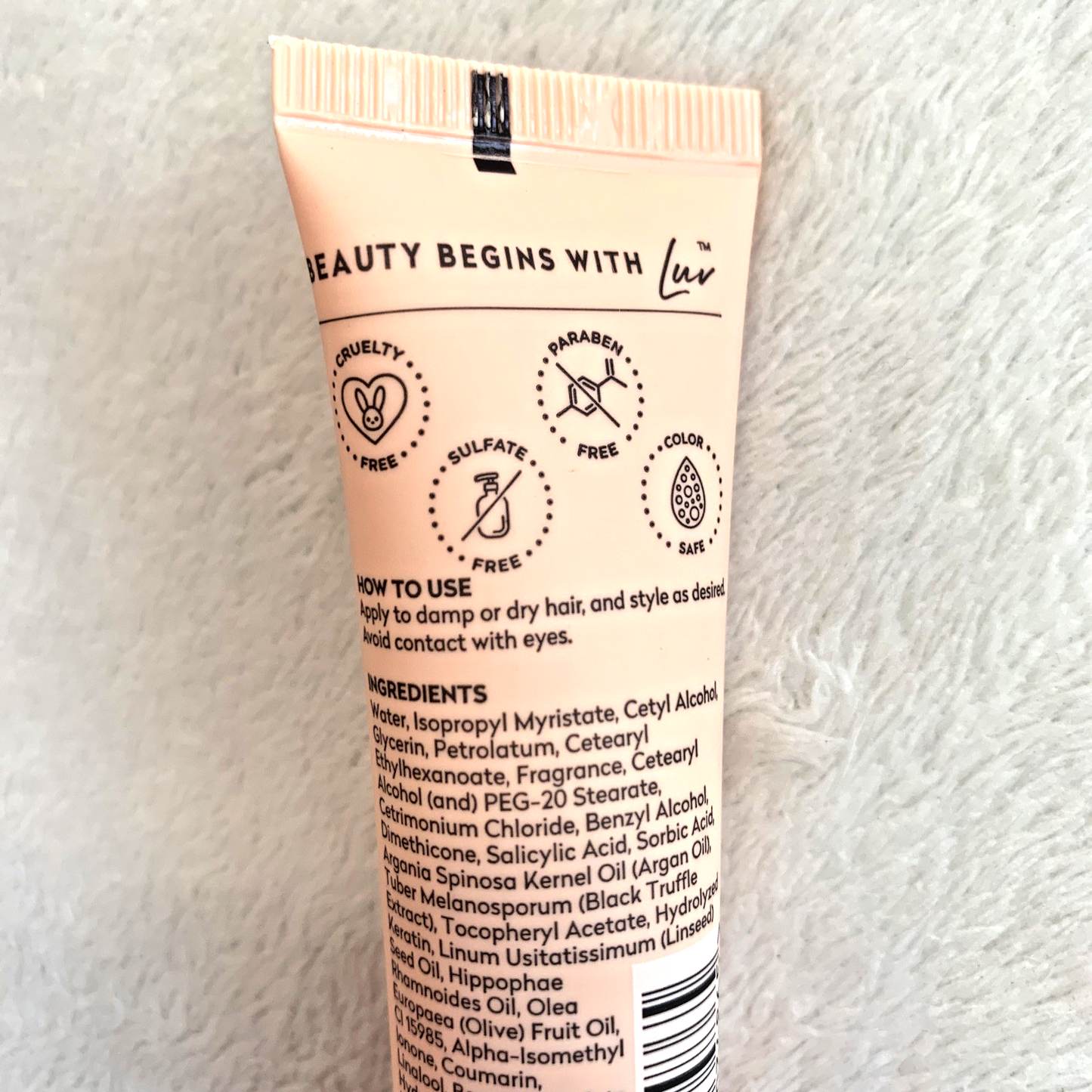Truff Luv Nourish Argan Style Cream Curl Defining (1 Fl Oz) Sealed