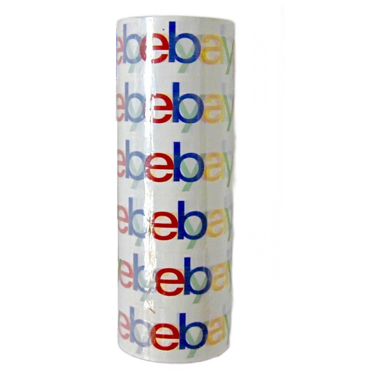Official EBAY Branded Rolls of Packing Tape 75' x 2"